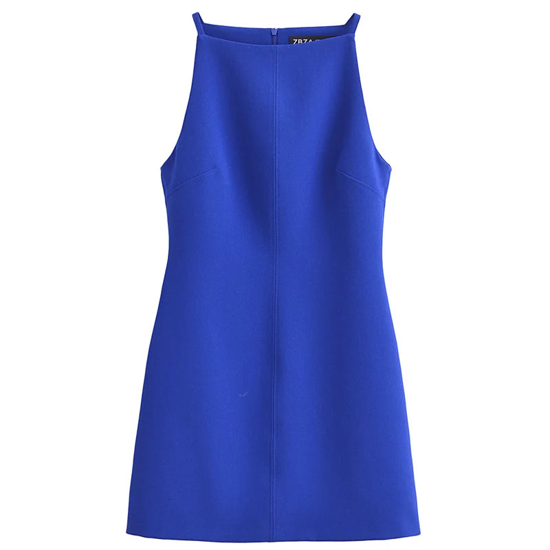 HXAO Fashion Summer Dresses 2024 Womens Dresses Bodycon Sleeveless Mini Dress White Red Blue Black Yellow Dress Vacation Dresses